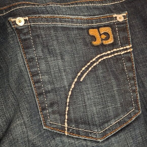 Joe's Rocker Flare Jeans Women's Dark Ryder Wash Retro Cute Y2K Blue Size 27 - Picture 10 of 11